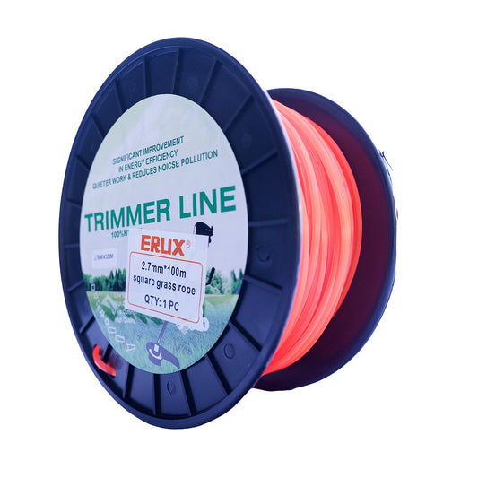 Rollo de Nylon Para Desmalezadora de 2.7mmx100mts