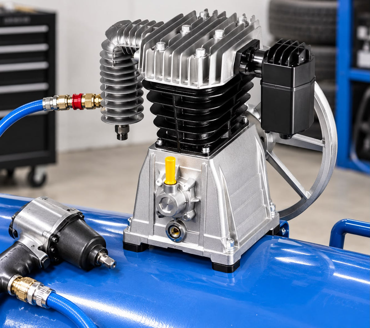 Cabezal Para Compresor Vertical 5.5 hp Profesional Mod 2090