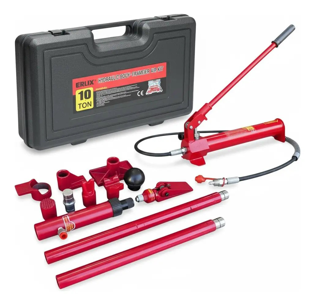Kit De Aire Hidráulico/porto Power 10ton Erux