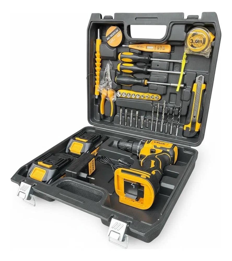 Taladro Atornillador / Percutor 21v + Set De Herramientas