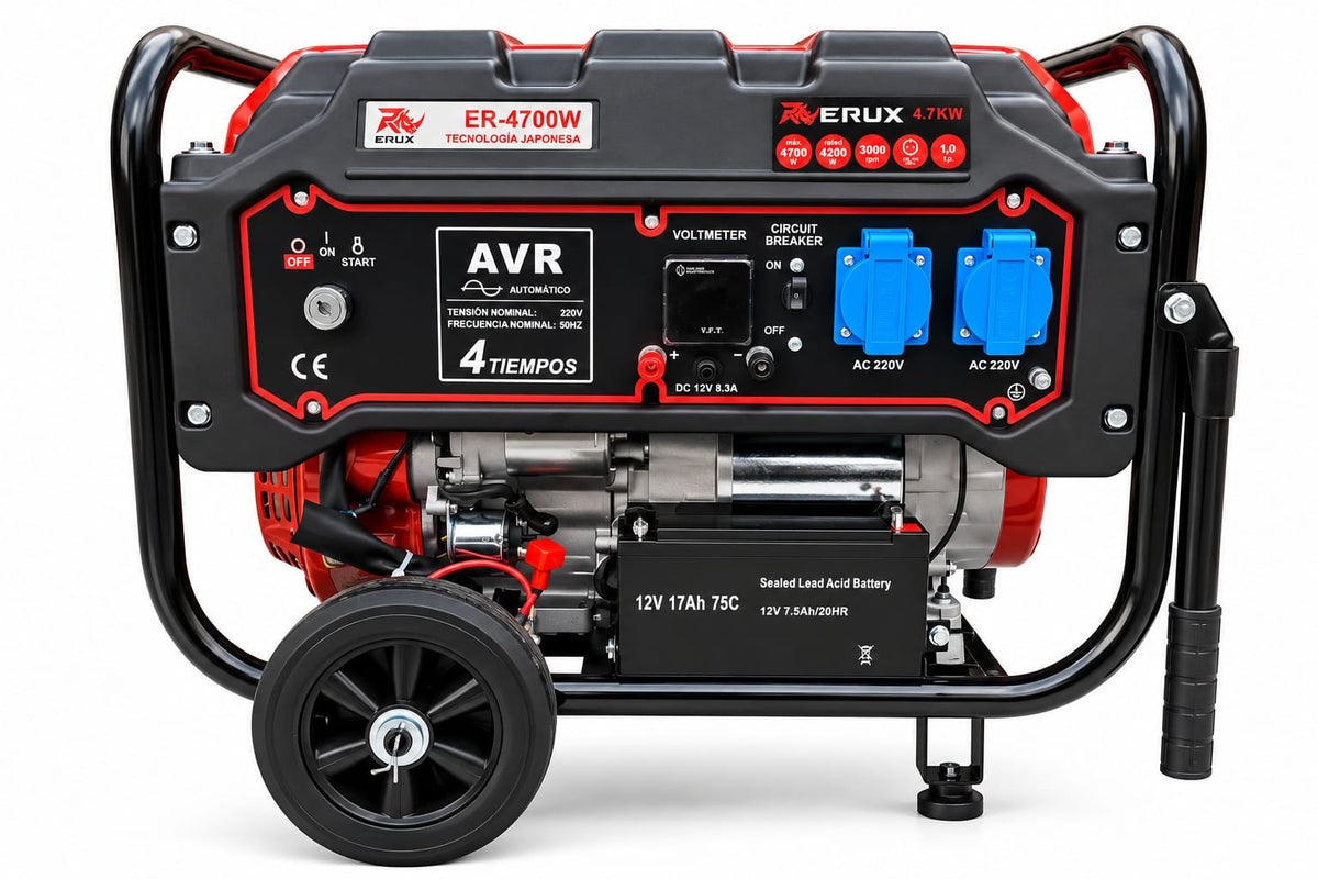 Generador a Bencina ERUX ER-4700W 4.7 kW