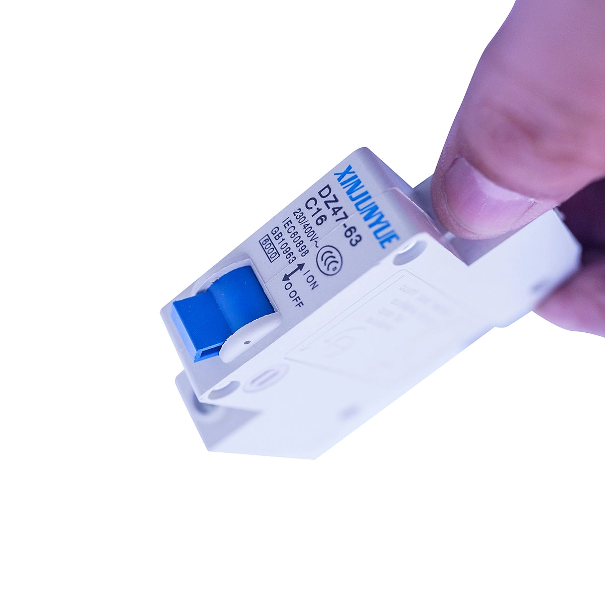Disyuntor Interruptor de Circuito Ca, 230 v, 400 v, 16 a Dz47-63 C16 ERUX - Repuesto de alta calidad para Maquinaria y Accesorios Varios