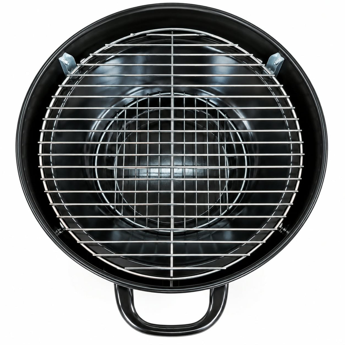 Parrilla Ahumadora Vertical 3 en 1 a Carbón – 2 Niveles Desmontables