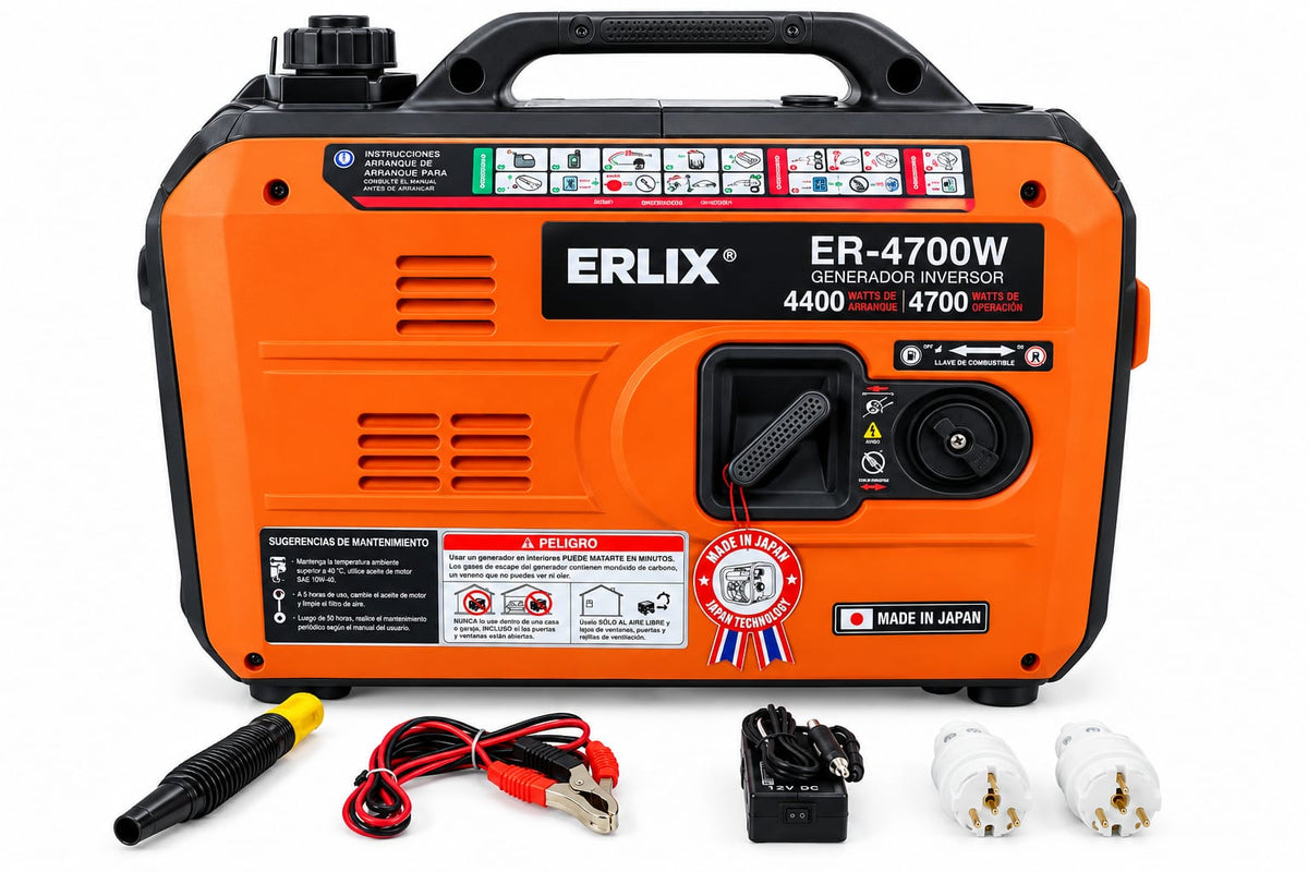 Generador Inverter Insonoro Erux 4700W