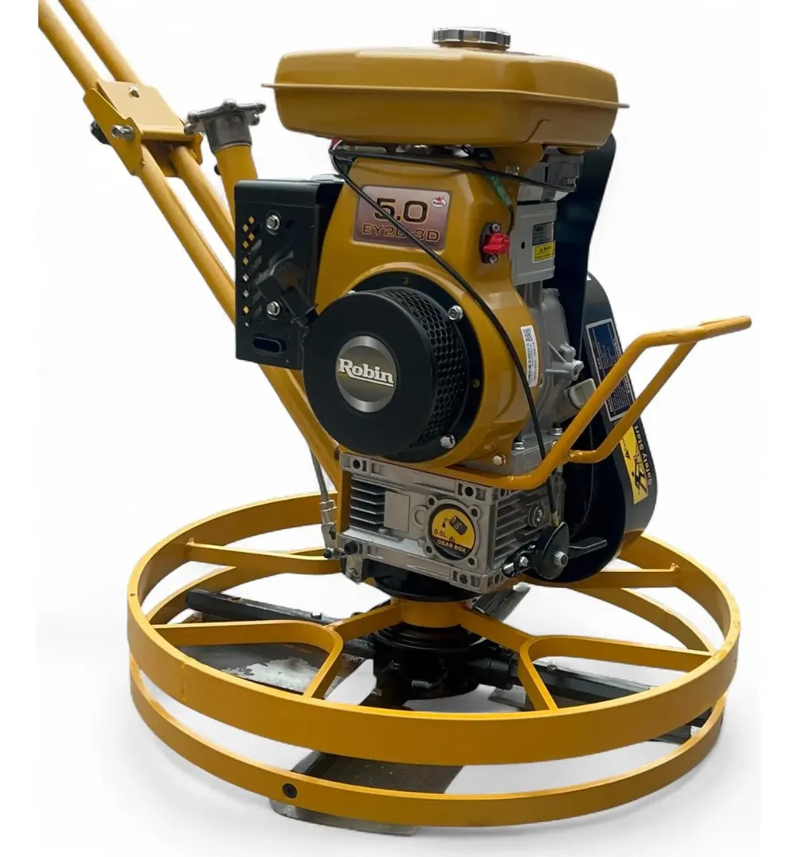 Alisador De Pavimento Helicóptero - 5hp Motor Robin Ey20