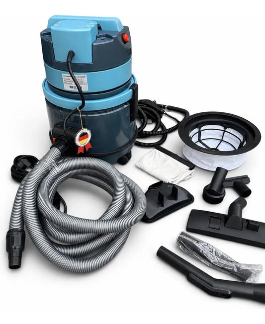Aspiradora Industrial Agua, Polvo Y Vapor De 2600w E-43s Pro