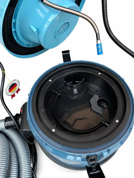 Aspiradora Industrial Agua, Polvo Y Vapor De 2600w E-43s Pro