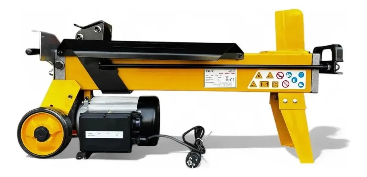 Astilladora- Partidor De Leña Electrico De 8ton 2200w Erux