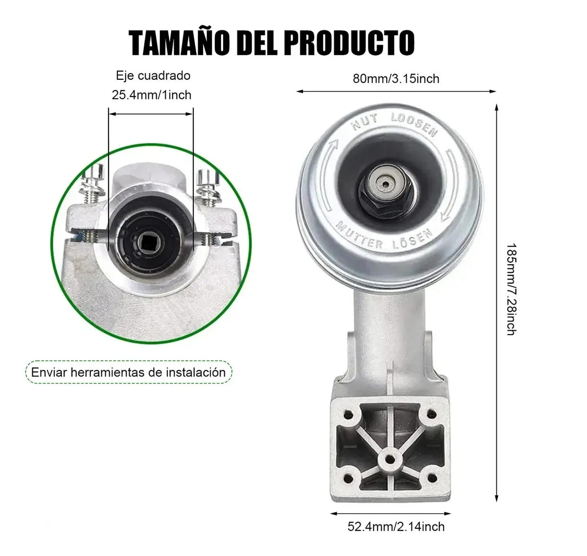 Caja de Engranajes Para Stihl Fs120 Fs250 Fs250