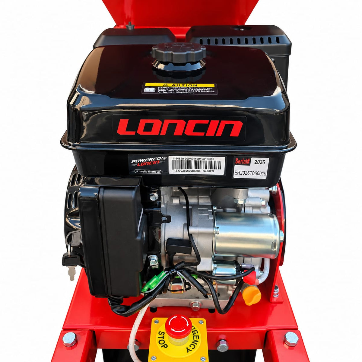 Chipeadora Trituradora De Ramas a Bencinera 15hp Partida Eléctrica