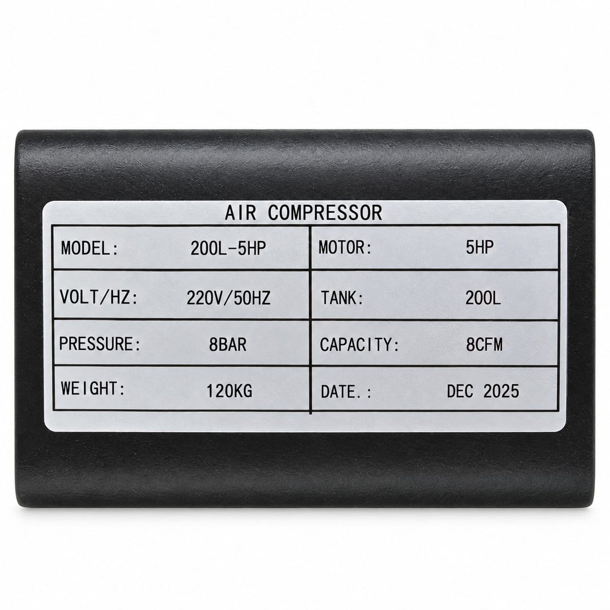 Compresor De Aire 200 Litros 5hp 220v Cabezal 3065