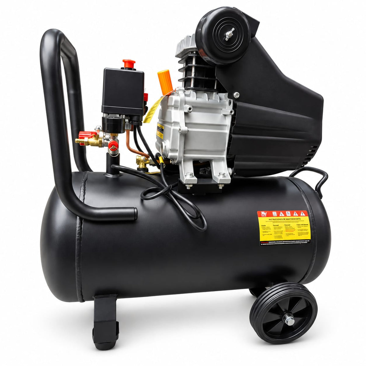 Compresor De Aire De 50 Litros 2hp 115psi Erux