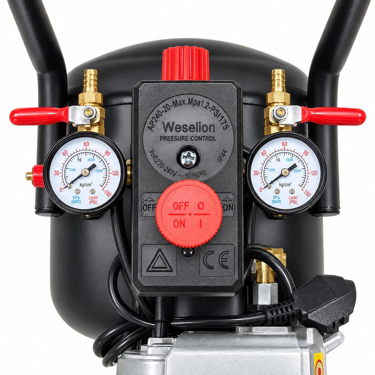 Compresor De Aire De 50 Litros 2hp 115psi Erux