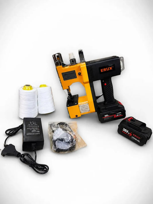 Máquina Cosedora Portátil Inalámbrica +3 Hilos, 36v Erux