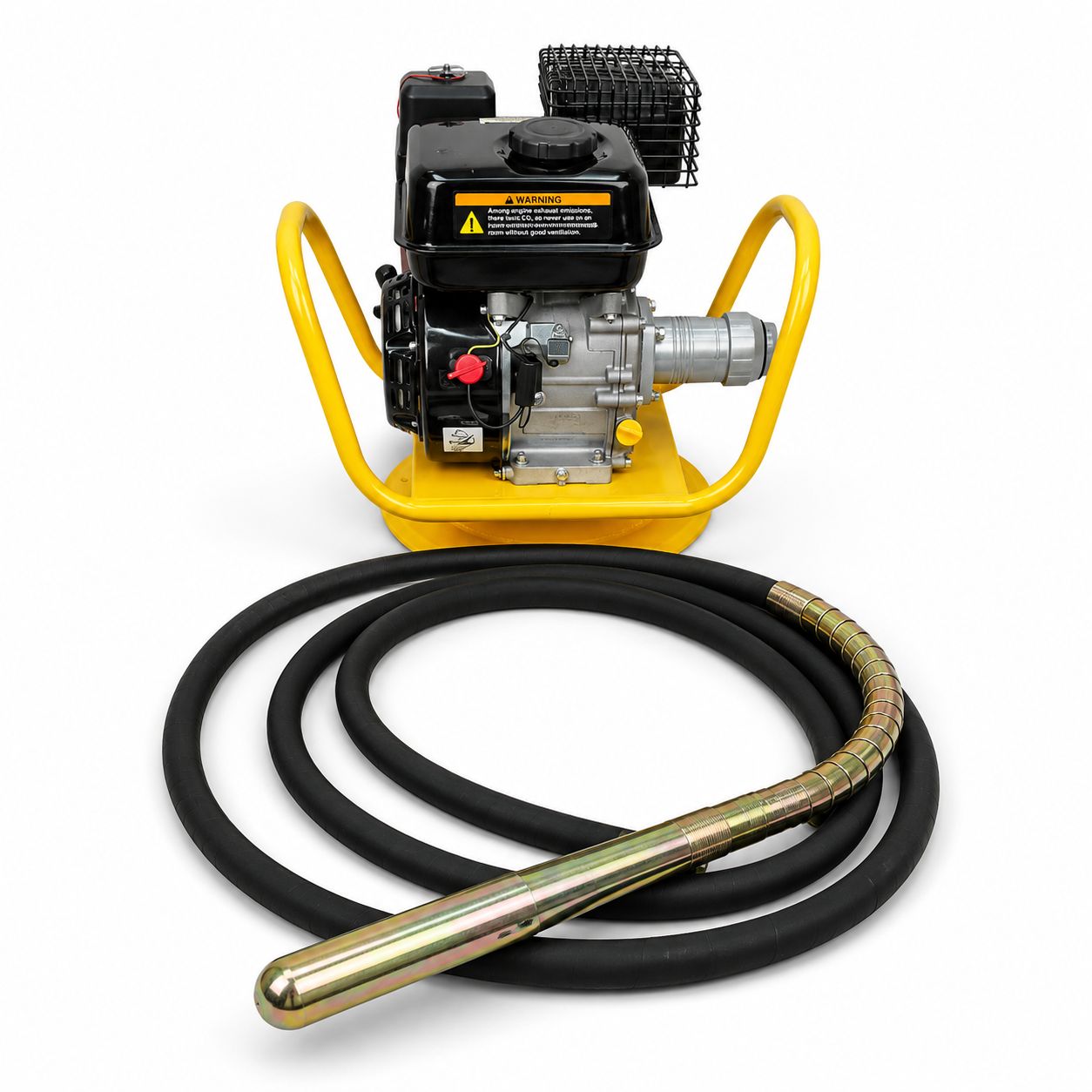 Sonda Vibradora Hormigón 38mm Con Motor 6.5hp Erux