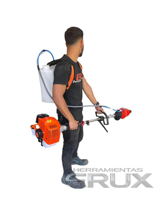 Orilladora Fumigadora 5 En 1 Erux Motor 52cc Profesional