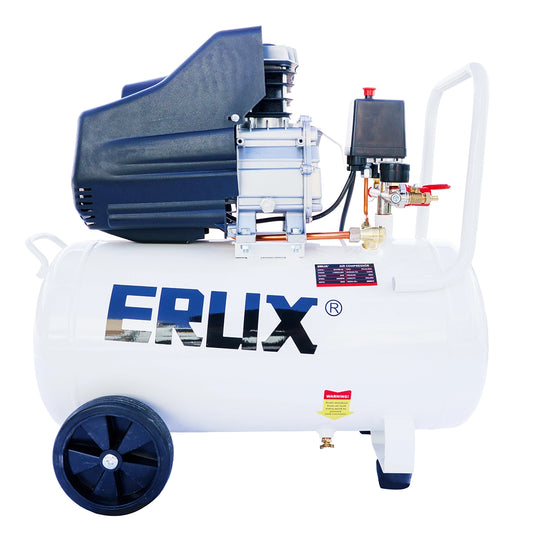 Compresor de Aire 50 Litros 2hp Erux Blanco 50hz Monofásica ERUX - Repuesto de alta calidad para Compresores de Aire