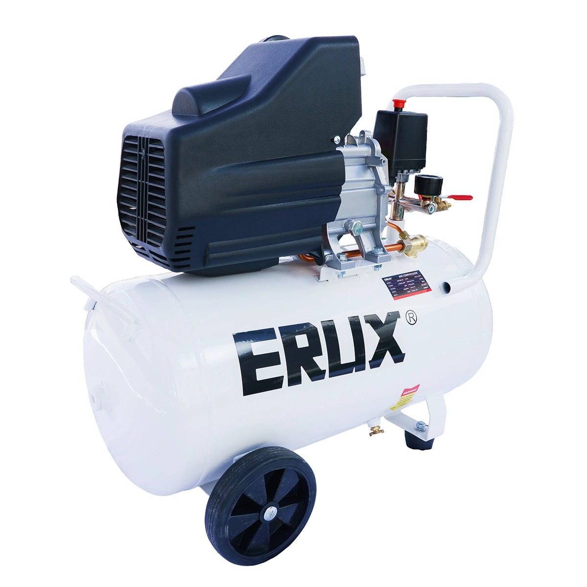 Compresor de Aire 50 Litros 2hp Erux Blanco 50hz Monofásica ERUX - Repuesto de alta calidad para Compresores de Aire