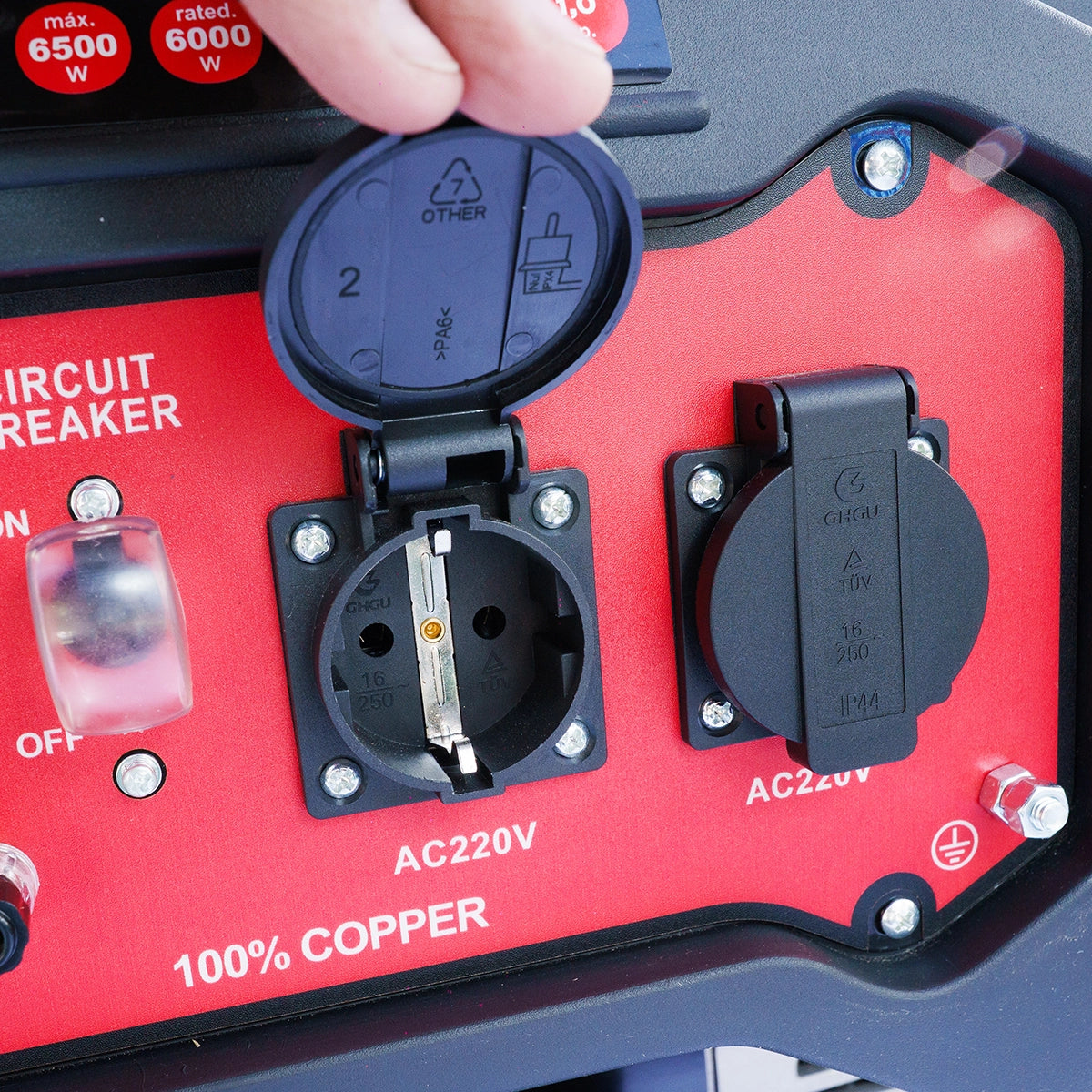 Generador de 6000kva. Bencinero ERUX - Repuesto de alta calidad para Generadores Eléctricos
