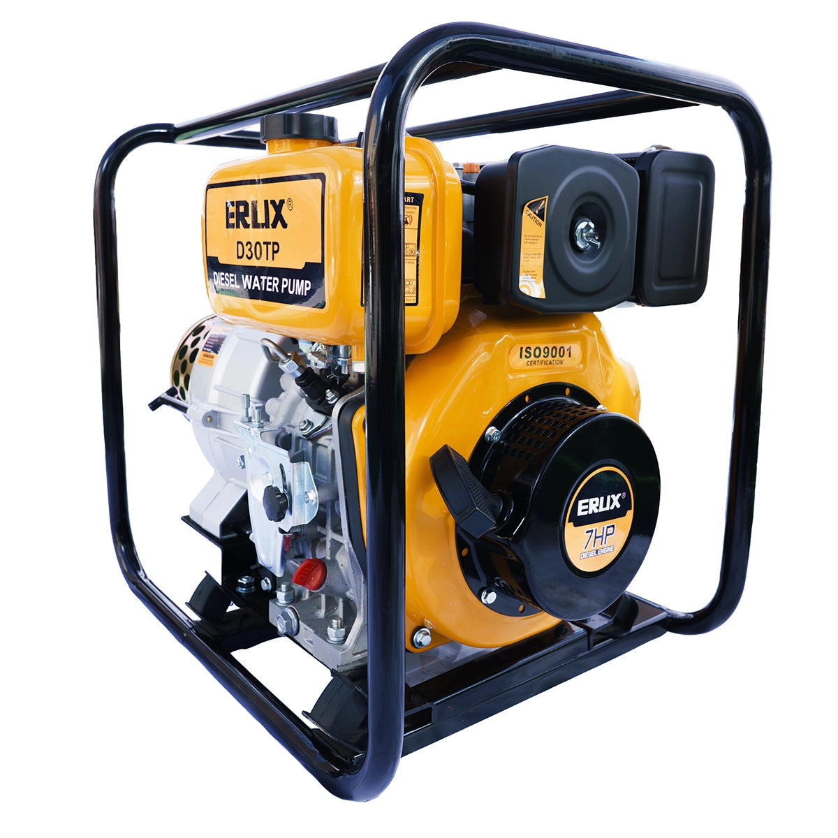 Motobomba Diésel 7hp 3p Para Aguas Turbias , Residuales ERUX - Repuesto de alta calidad para Maquinaria y Accesorios Varios