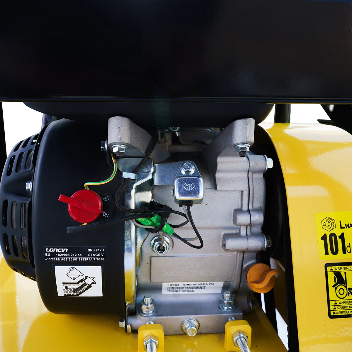 Compactadora de 90t Motor Loncin ERUX - Repuesto de alta calidad para Maquinaria de Construcción y Vial