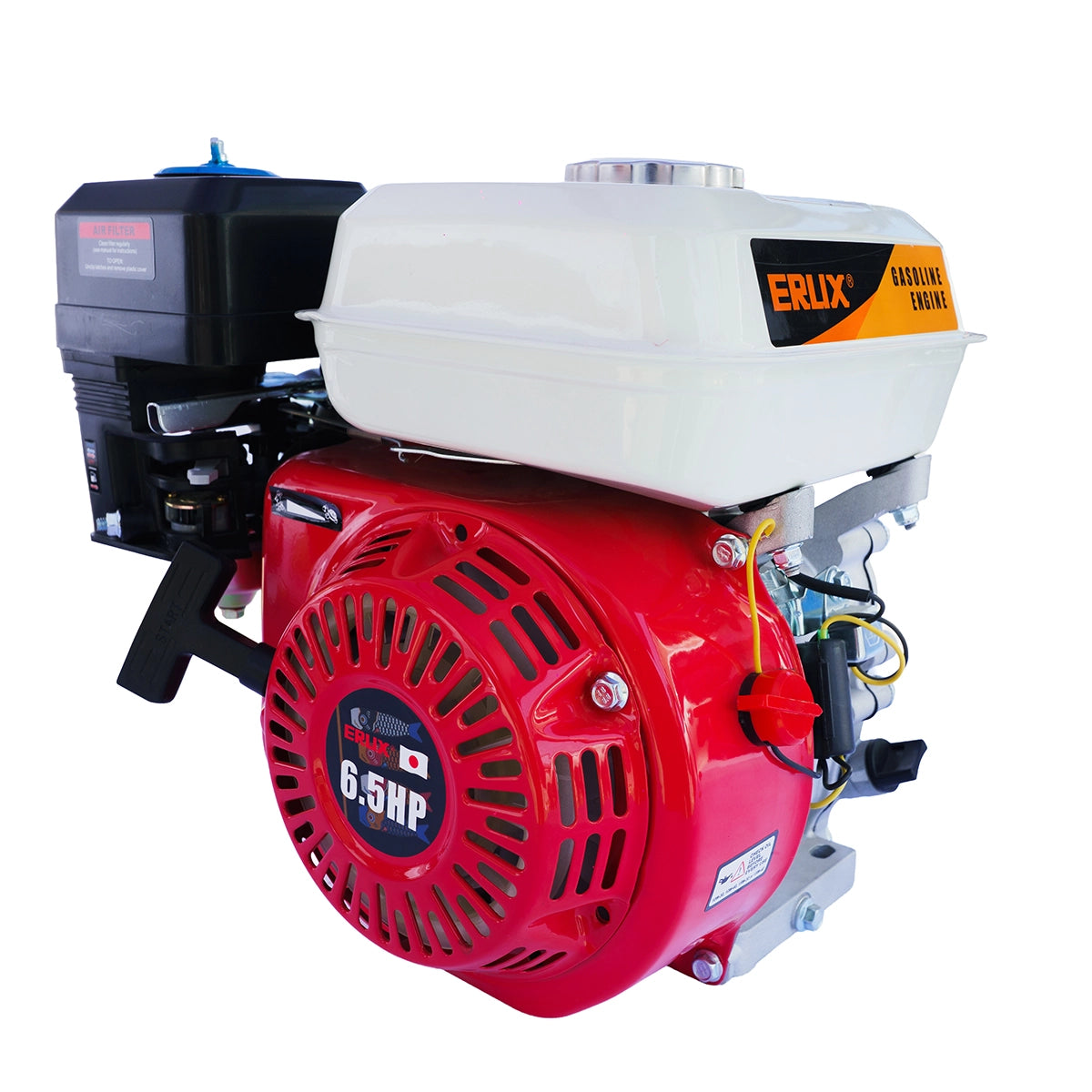 Motor Estacionario de 6.5hp ERUX - Repuesto de alta calidad para Motores Estacionarios y Fuera de Borda