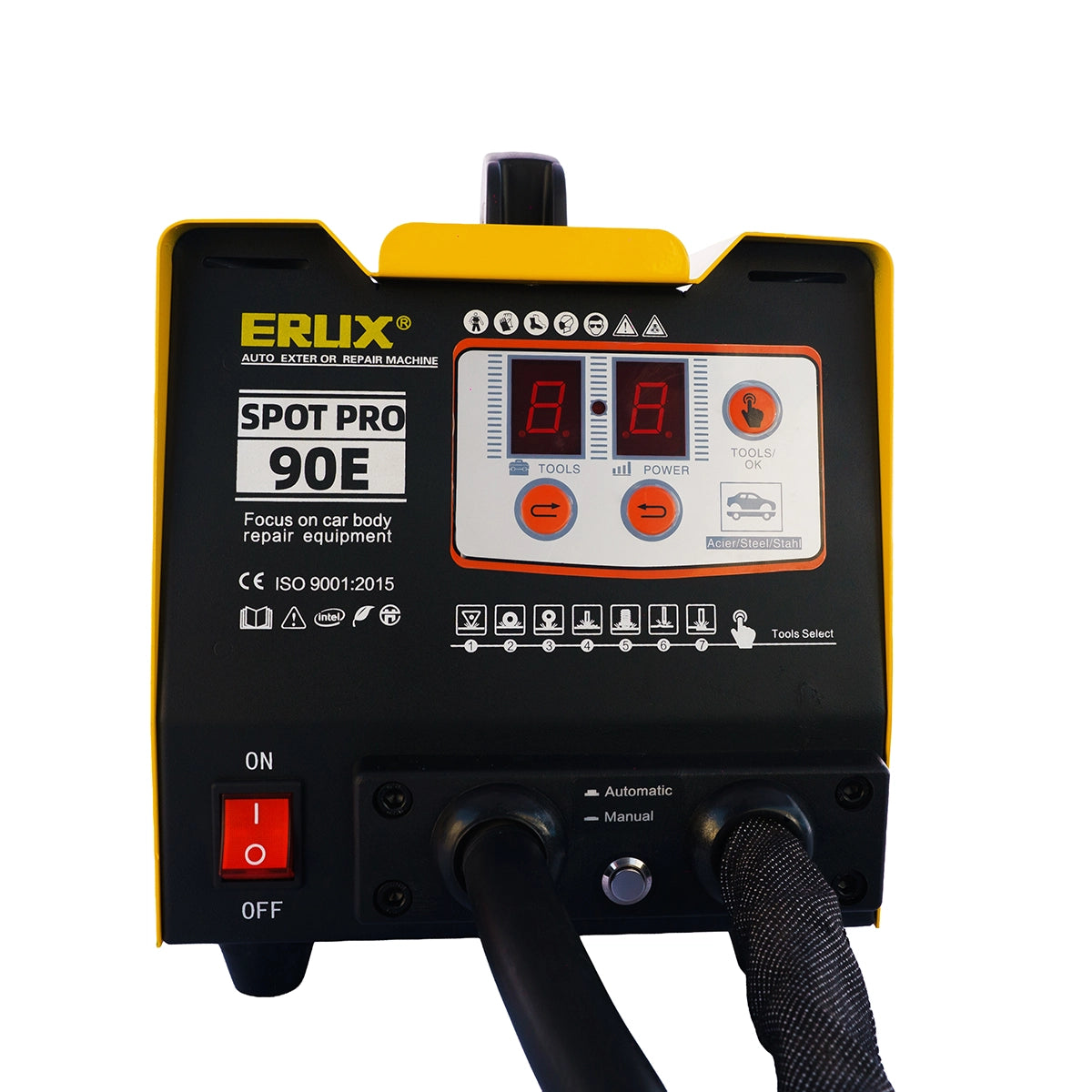 Desabollador Spotter Digital, Incluye ERUX - Repuesto de alta calidad para Equipamiento de Taller y Carga