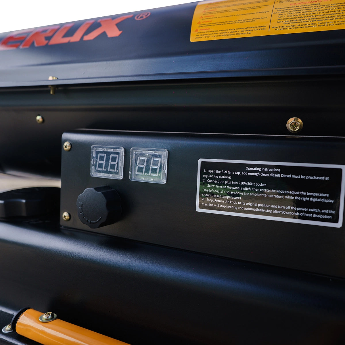 Turbocalefactor Industrial-generador de Aire Caliente 30kw ERUX - Repuesto de alta calidad para Generadores Eléctricos