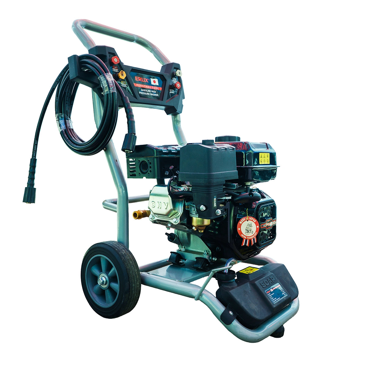 Hidrolavadora Industrial a Bencina Machup -3000 Psi- 7.5 hp ERUX - Repuesto de alta calidad para Maquinaria y Accesorios Varios