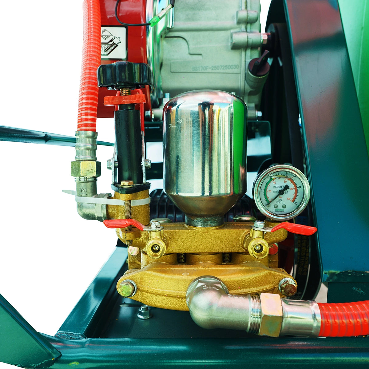 Carretilla Fumigadora Pulverizadora 500 Psi Motor 6.5hp ERUX - Repuesto de alta calidad para Maquinaria Agrícola y de Jardín