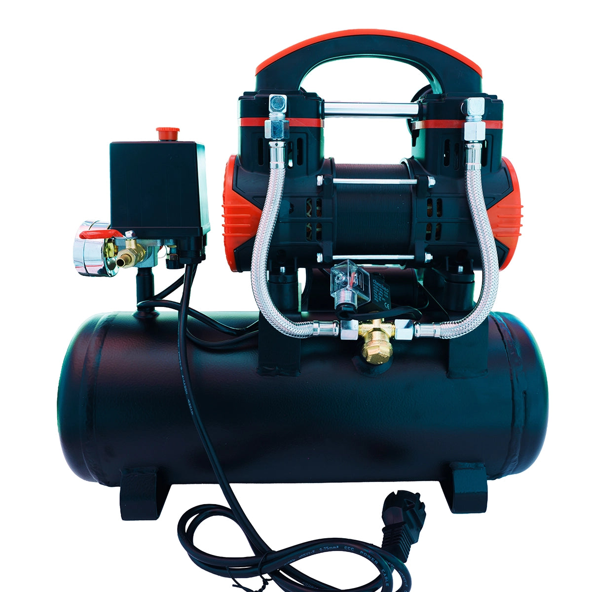 Compresor de Aire Silencioso-oil-free 9 Litros-600w Erux ERUX - Repuesto de alta calidad para Compresores de Aire