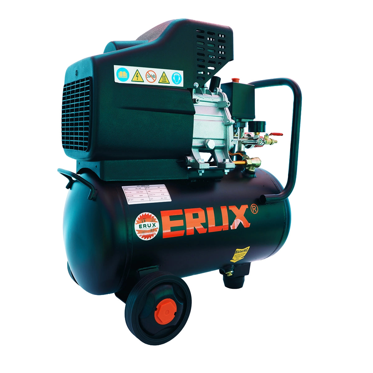 Compresor de Aire 24 Litros 2hp 220v-portátil Erux ERUX - Repuesto de alta calidad para Compresores de Aire