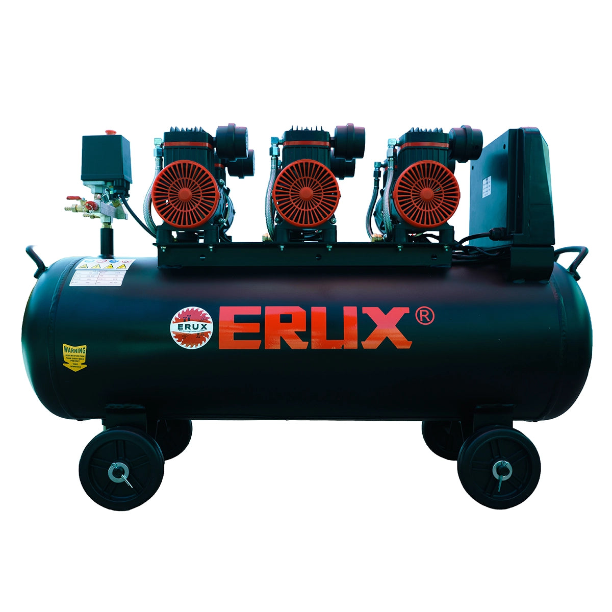 Compresor de Aire Oil Free 100l 2400w Digital Negro 50hz ERUX - Repuesto de alta calidad para Compresores de Aire