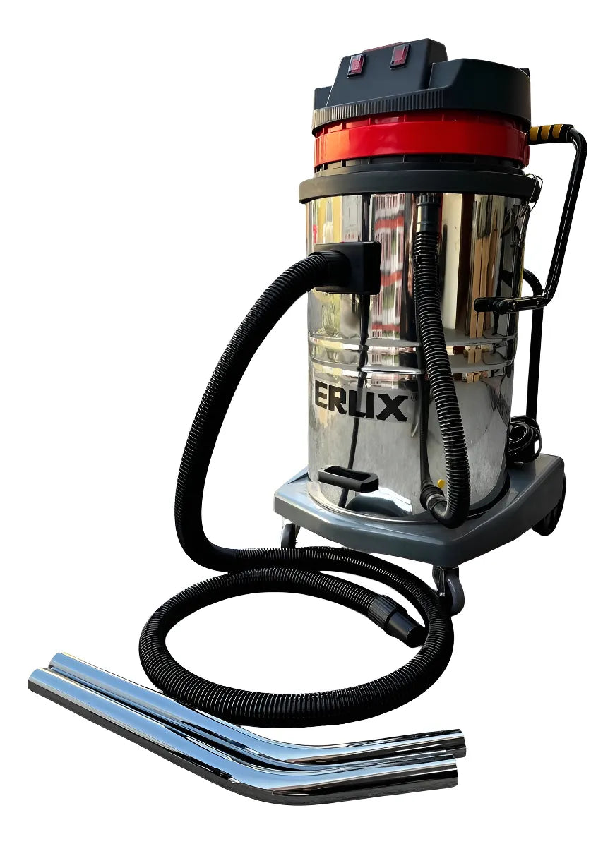 Aspiradora Industrial Agua y Polvo 3600wts - 2 Motores