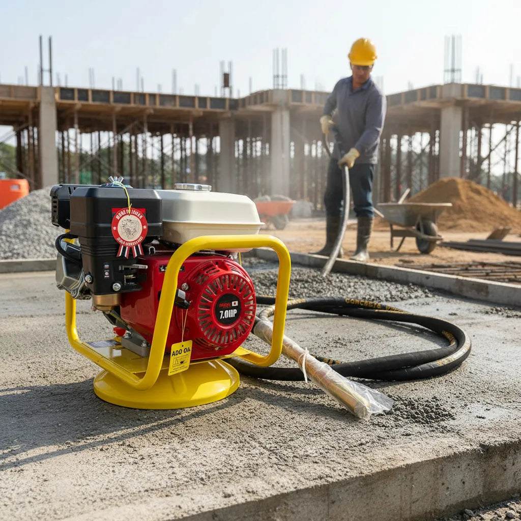 Sonda Vibradora Hormigón Con Motor 7.0hp Erux