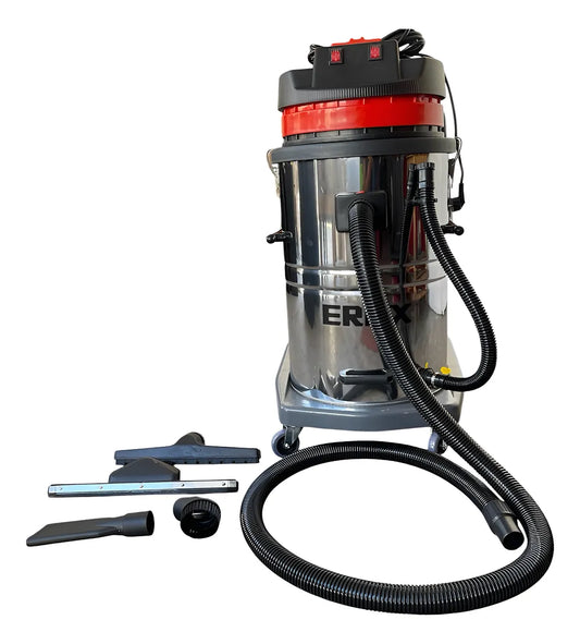 Aspiradora Industrial Agua y Polvo 3600wts - 2 Motores