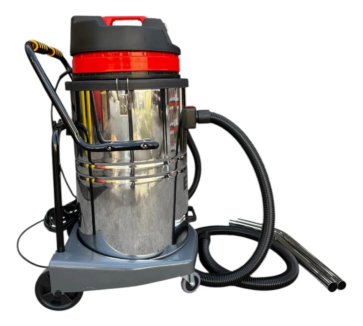 Aspiradora Industrial Agua y Polvo 3600wts - 2 Motores