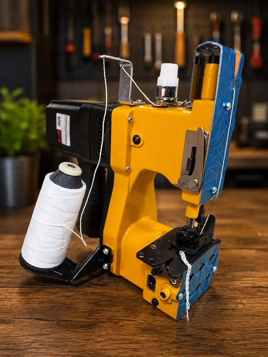 Máquina Cosedora De Sacos Eléctrica +3 Hilos, 220v Erux