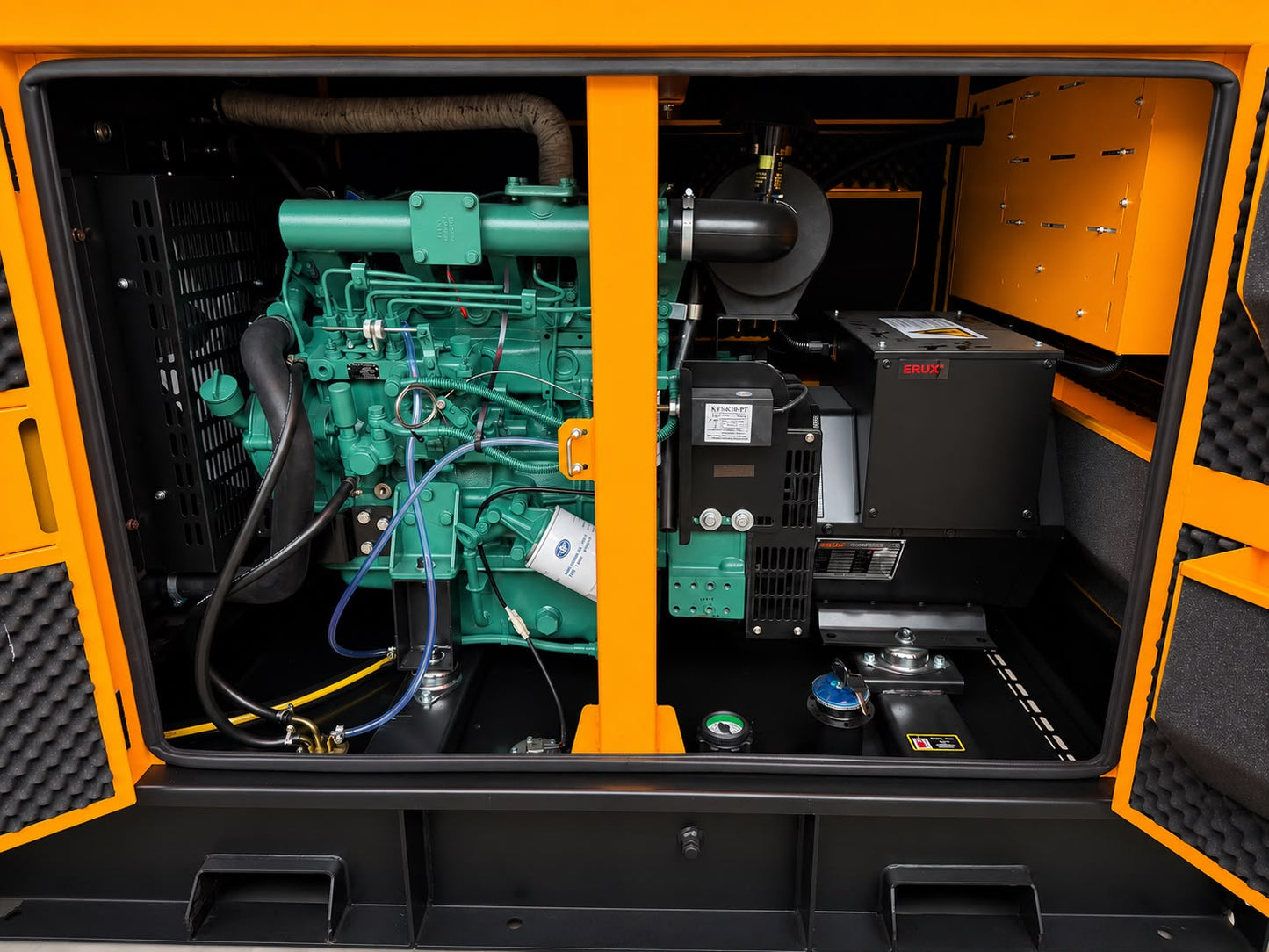 Generador Eléctrico Diesel 30KVA | Monofásico Y Trifásico | Cabina Insonorizada Silenciosa |220v/380v