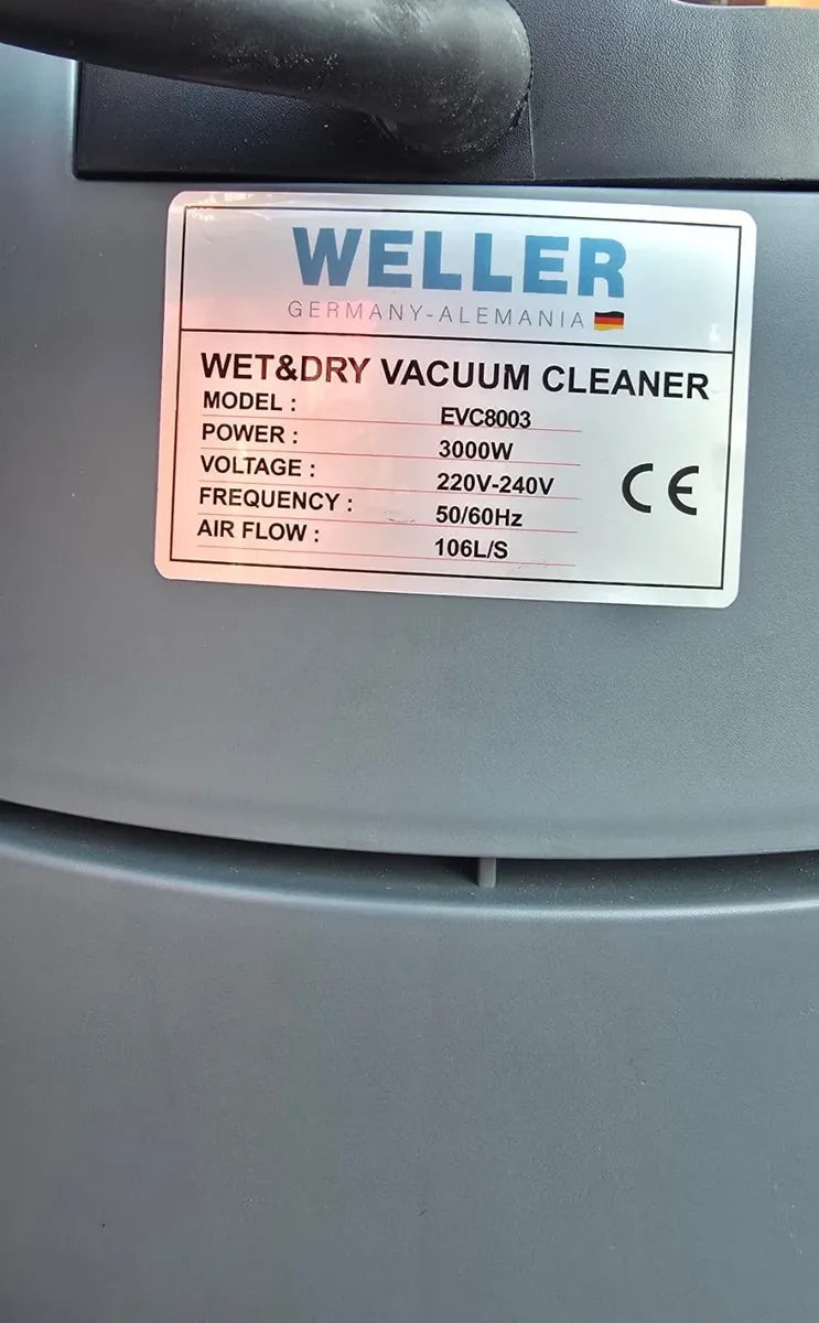 Aspiradora Industrial/extractor de Polvo/agua 3m Weller