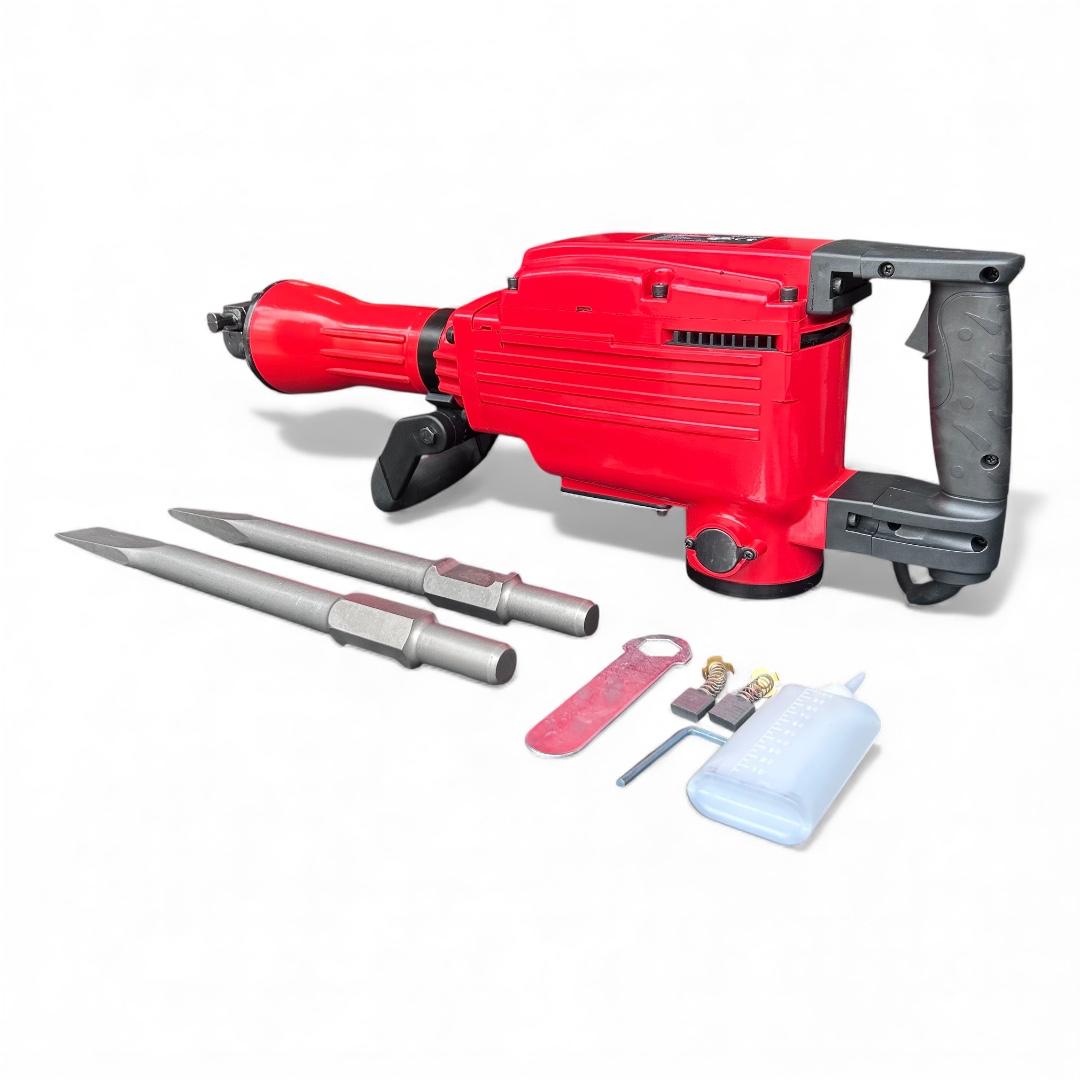 Cango Demoledor 1750w Lic Japones + 2 Punta Cinceladora