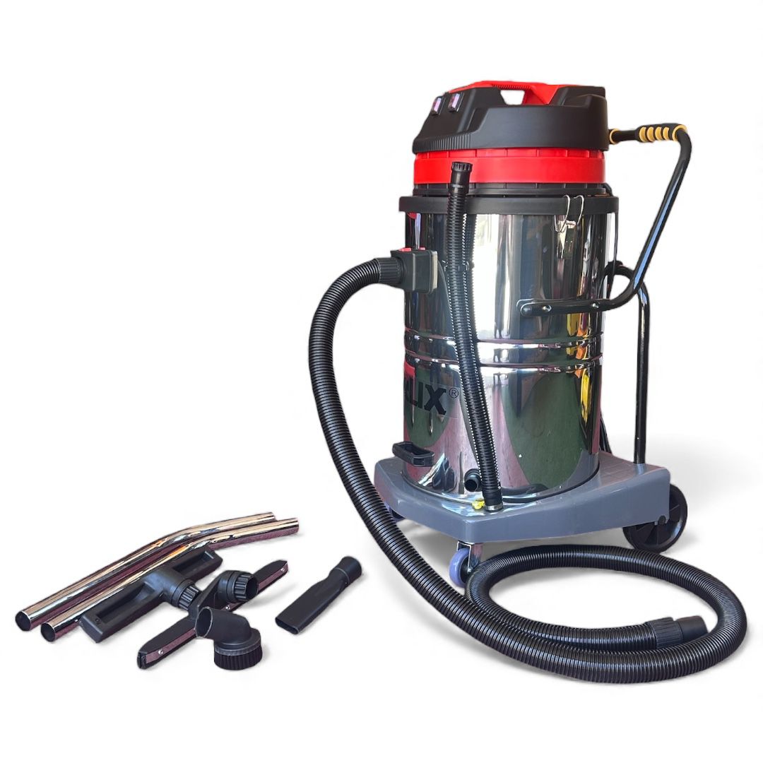 Aspiradora Industrial Agua y Polvo 3600wts - 2 Motores
