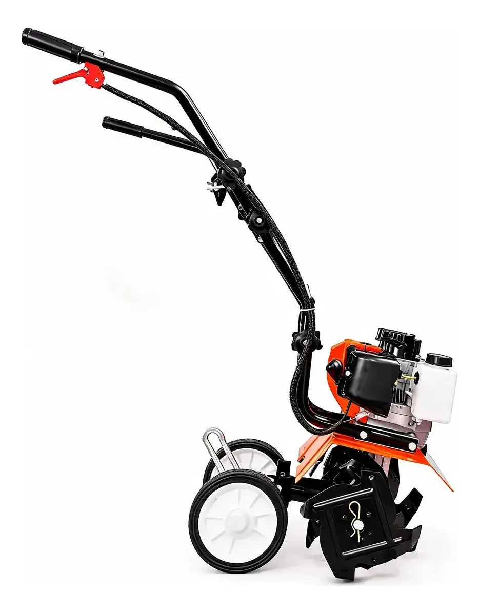 Mini Motocultivador De Jardín 52cc 2.2hp Motor 2t Erux