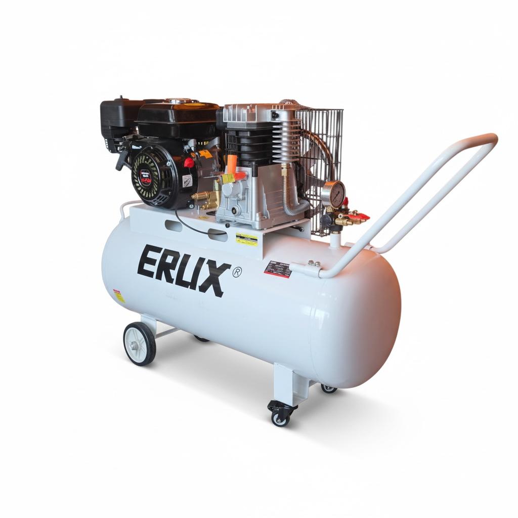 Motocompresor De Aire A Gasolina de 100L 6.5 Hp
