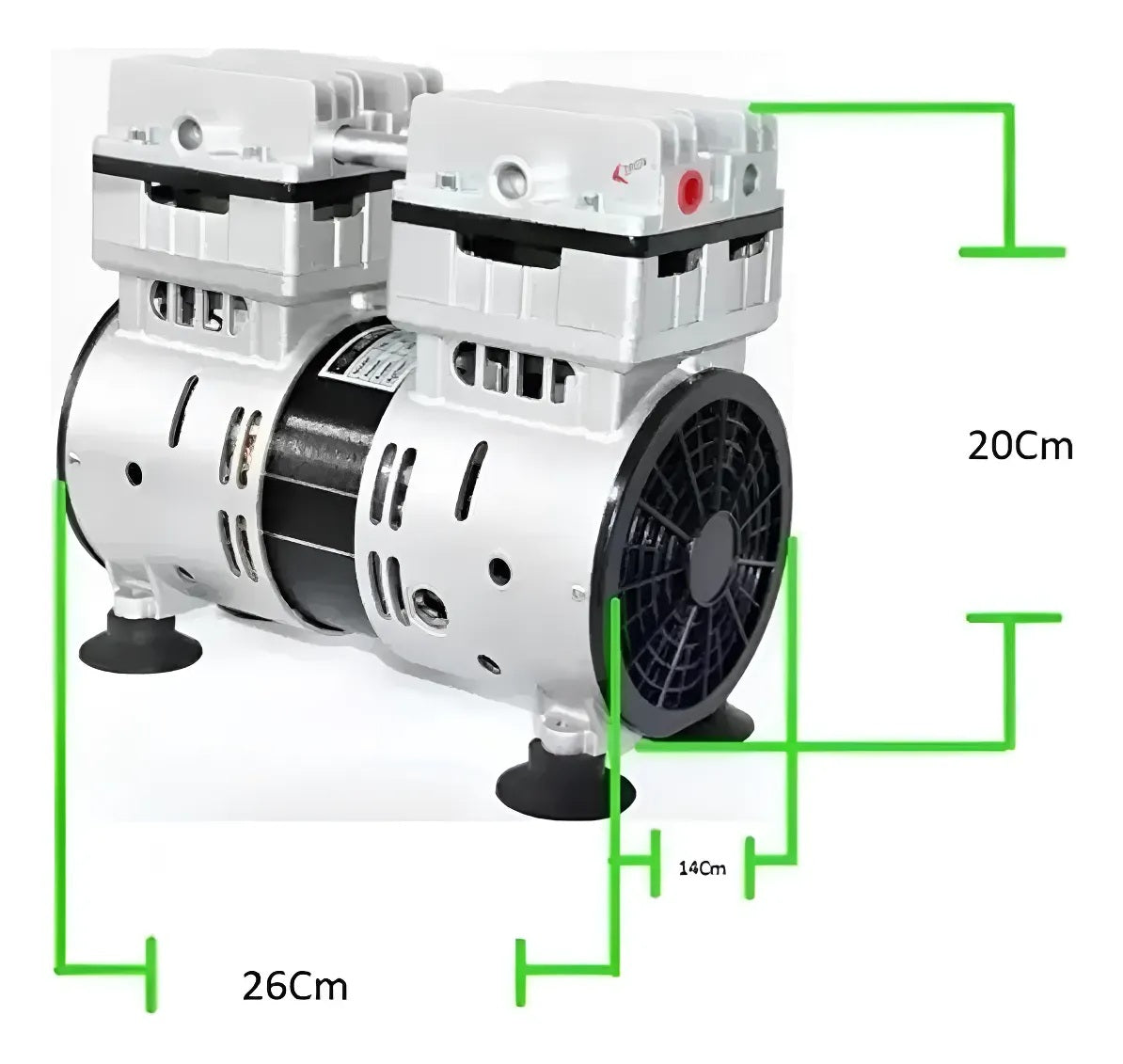Motor libre de aceite para compresor 0.5hp 550w Ultra