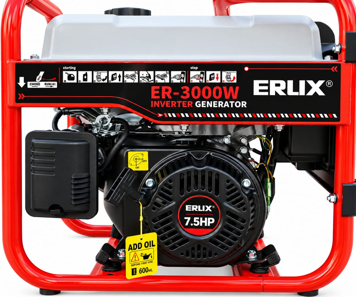Motosoldador 220amp Generador Inverter Erux Er-3000w 2 En 1