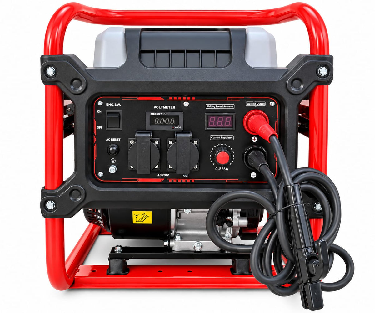 Motosoldador 220amp Generador Inverter Erux Er-3000w 2 En 1