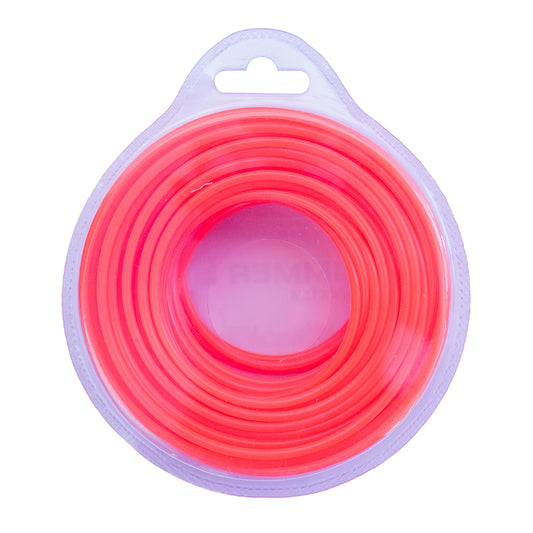 Nylon Para Desmalezadora de 2.4mmx15mts, Plastico