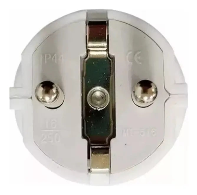 Pack 2 Enchufe Macho Generador Schuko 16AMP / 250V