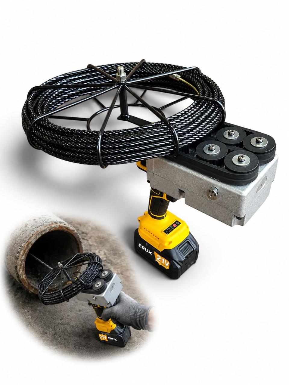 Maquina Extractor De Cable Automático A Través De La Pared
